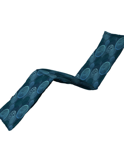 Madison Circle standaard basis ligbedkussen 200x65 cm - Circle blue