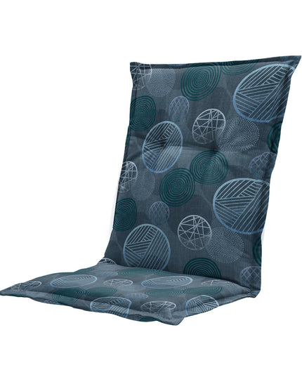 Madison Circle lage rug rugkussen 105x50 cm - Circle blue