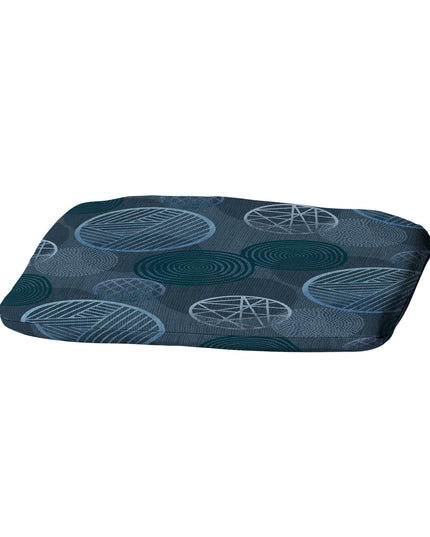 Madison Circle zitkussen 46x48 cm - Circle blue