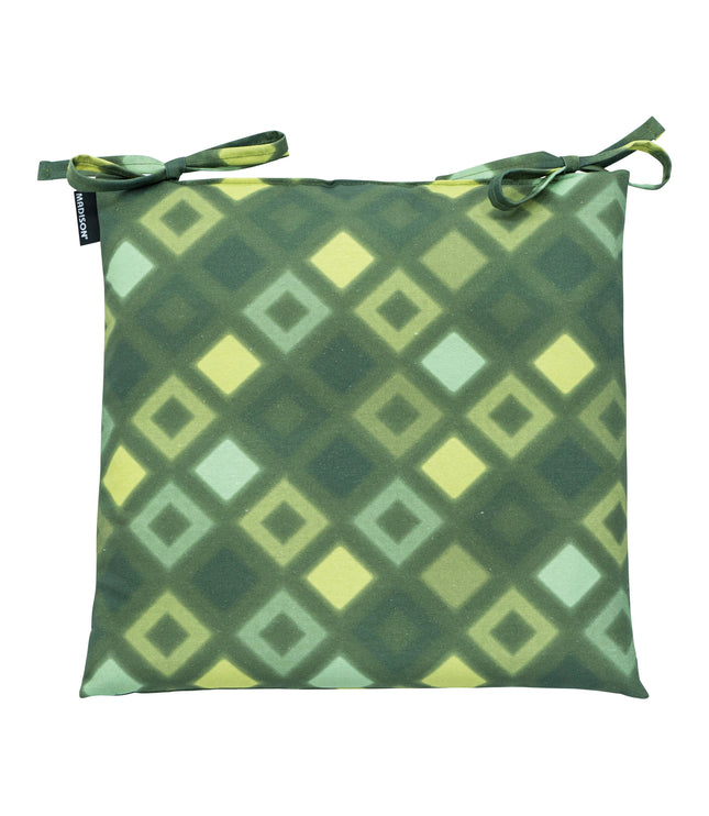 Toscane kussen 46x46 Grids green natural