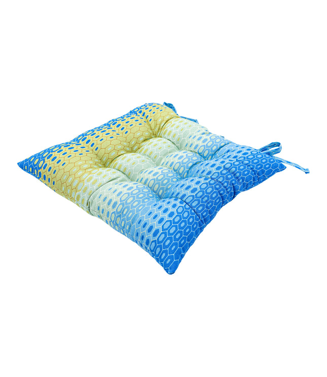 Toscane kussen 46X46 Suzy azur