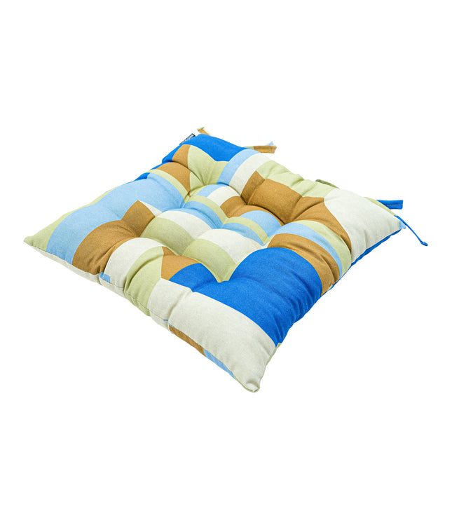 Toscane kussen 46X46 Patch azur