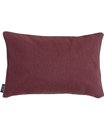 Madison Canvas Eco+ sierkussen 30x50 cm - Bordeaux canvas eco+