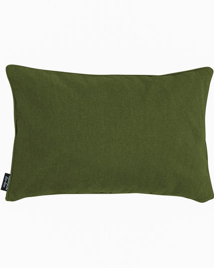 Madison Canvas Eco+ sierkussen 30x50 cm - Moss green canvas eco+