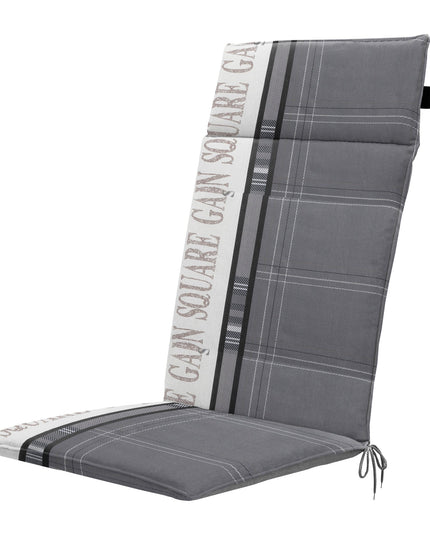 Madison Madison hoge rug rugkussen 120x50 cm - Madison garden grey