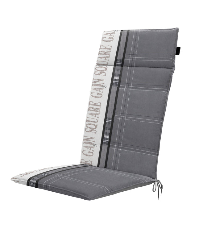 Madison Madison hoge rug rugkussen 120x50 cm - Madison garden grey