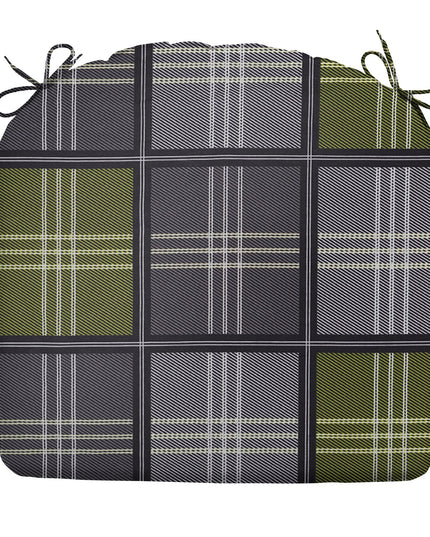 Madison Patchy zitkussen 46x48 cm - Patchy olive