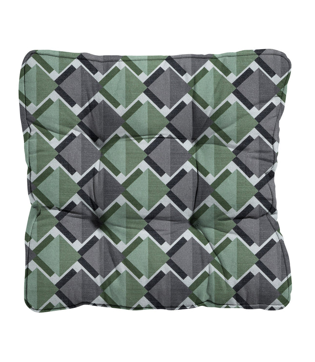 Florance kussen 47X47 Siem green