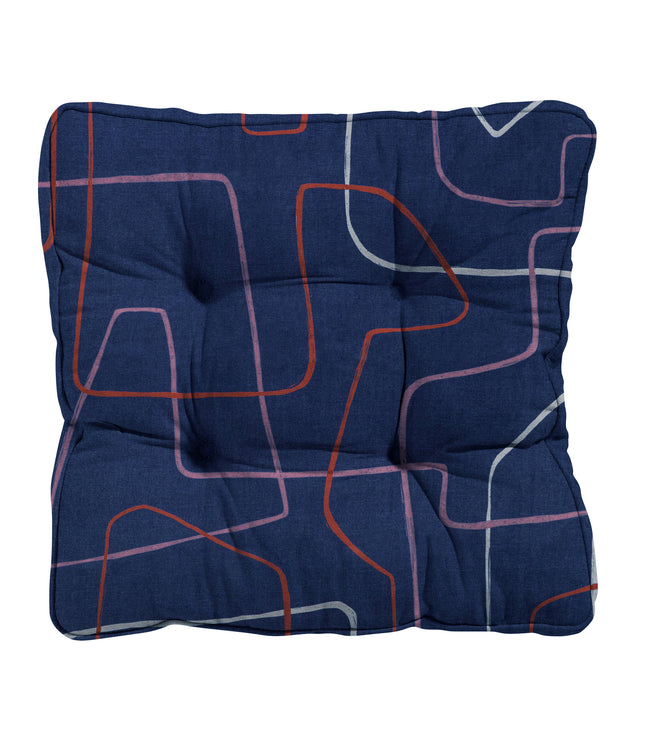 Florance kussen 47X47 Joah indigo