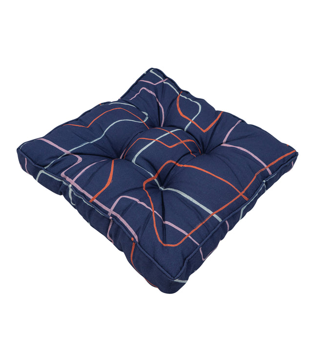 Florance kussen 47X47 Joah indigo