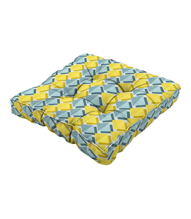 Florance kussen 47X47 Siem yellow