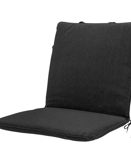 Madison Canvas Eco+ stapelstoel stoelkussen 97x49 cm - Black canvas eco+