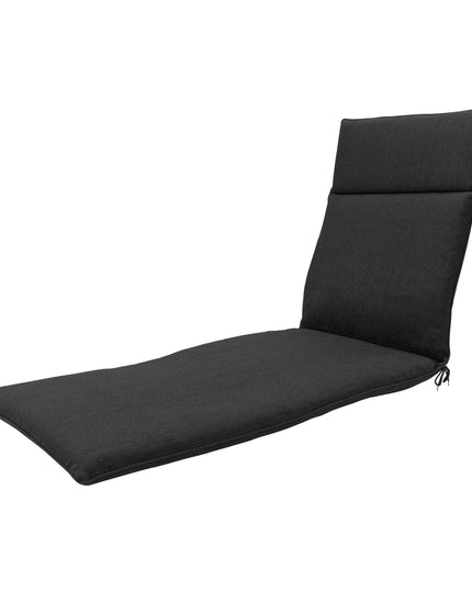 Madison Canvas Eco+ standaard ligbedkussen 190x60 cm - Black canvas eco+