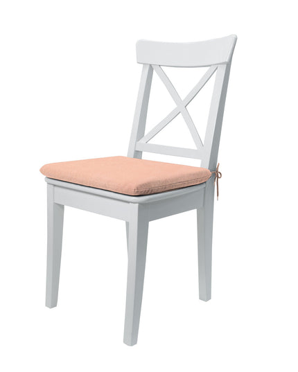 Madison Napels universeel rits zitkussen 40x40 cm - Napels salmone
