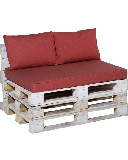 Madison Manchester lounge palletkussen 120x80 cm - Manchester red