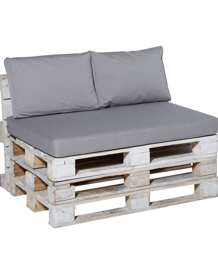 Madison Manchester lounge palletkussen 120x80 cm - Manchester light grey
