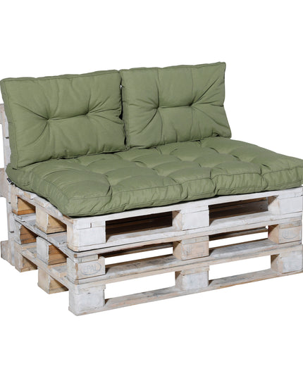 Madison Basic florance palletkussen 120x80 cm - Panama sage
