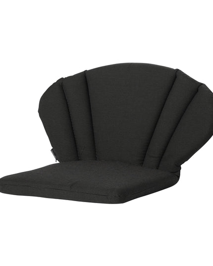 Madison Rib stoelkussen 77x48 cm - Rib black
