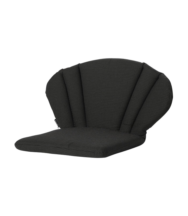 Madison Rib stoelkussen 77x48 cm - Rib black