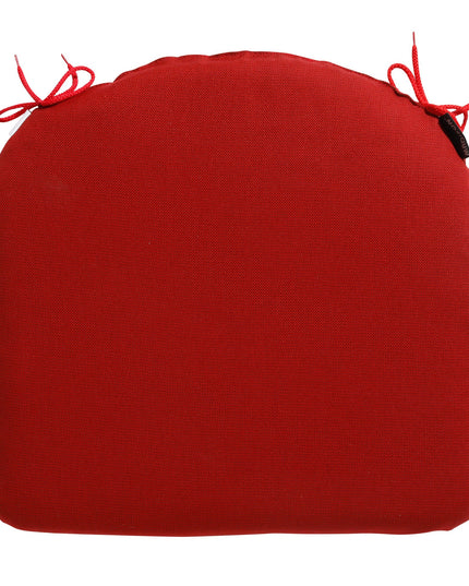 Madison Rib zitkussen 46x48 cm - Rib red