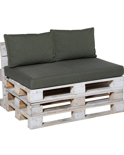 Madison Manchester palletkussen 120x80 cm - Manchester green