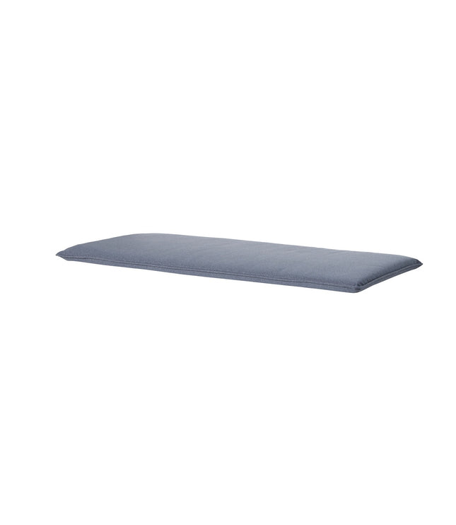 Bankkussen ca.(120)110x48cm Outdoor Manchester denim grey