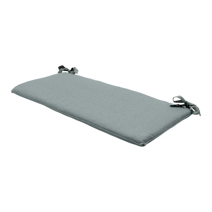Bankkussen ca.(180)170x48cm Silver canvas eco+