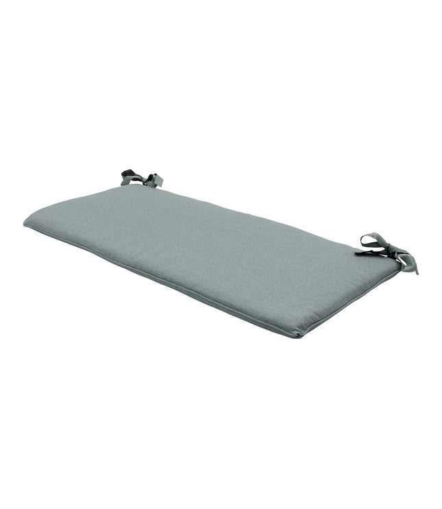 Bankkussen ca.(180)170x48cm Silver canvas eco+