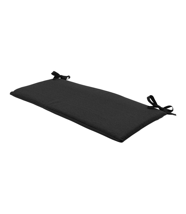 Bankkussen ca.(180)170x48cm Black canvas eco+