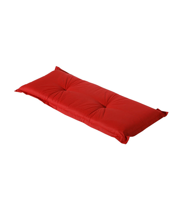 Bankkussen ca.120x48cm Basic red