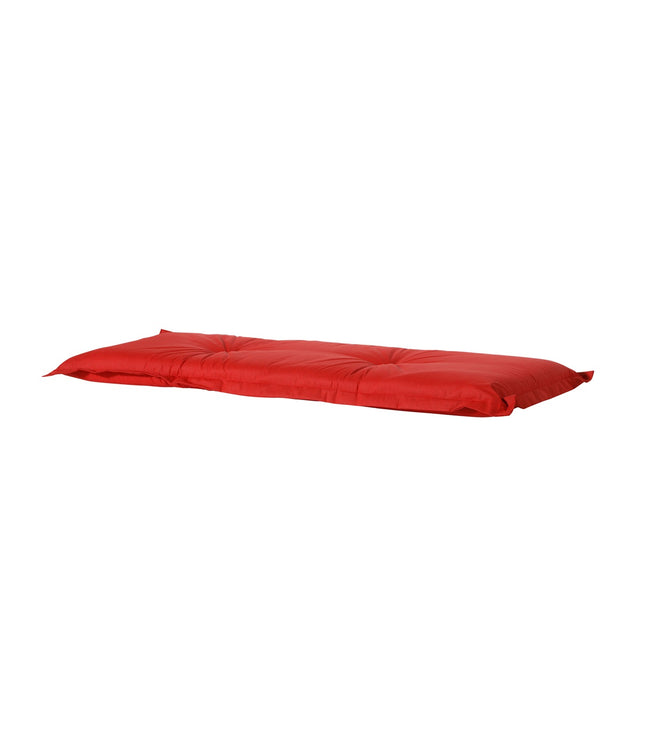 Bankkussen ca.120x48cm Basic red