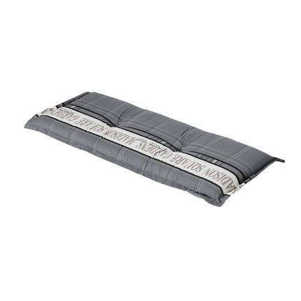 Bankkussen ca.120x48cm Madison garden grey