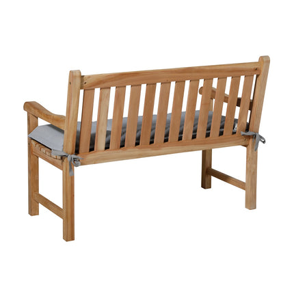 Bankkussen ca.120x48cm Panama light grey