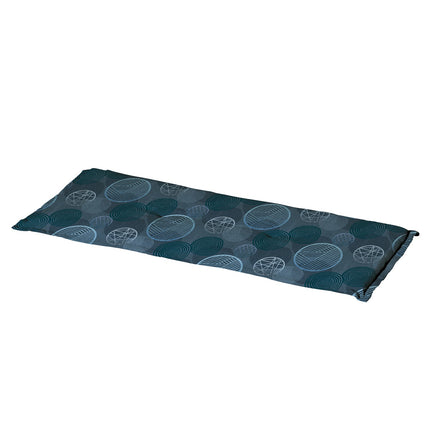 Bankkussen ca.120x48cm Circle blue