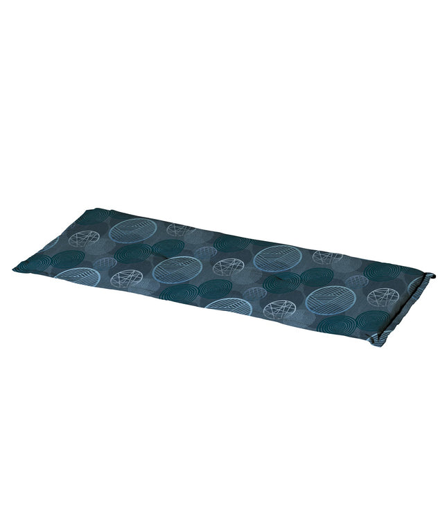 Bankkussen ca.120x48cm Circle blue