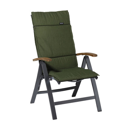 Kussen fiber de luxe ca.125x50cm Panama green
