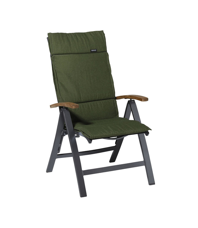 Kussen fiber de luxe ca.125x50cm Panama green