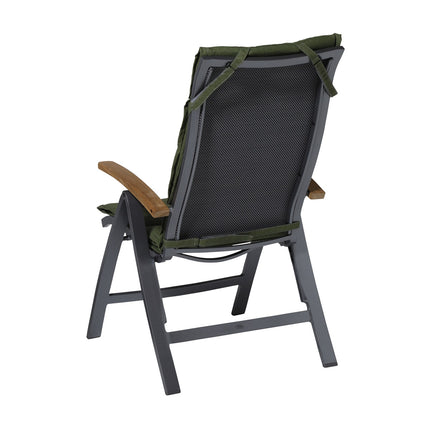Kussen fiber de luxe ca.125x50cm Panama green