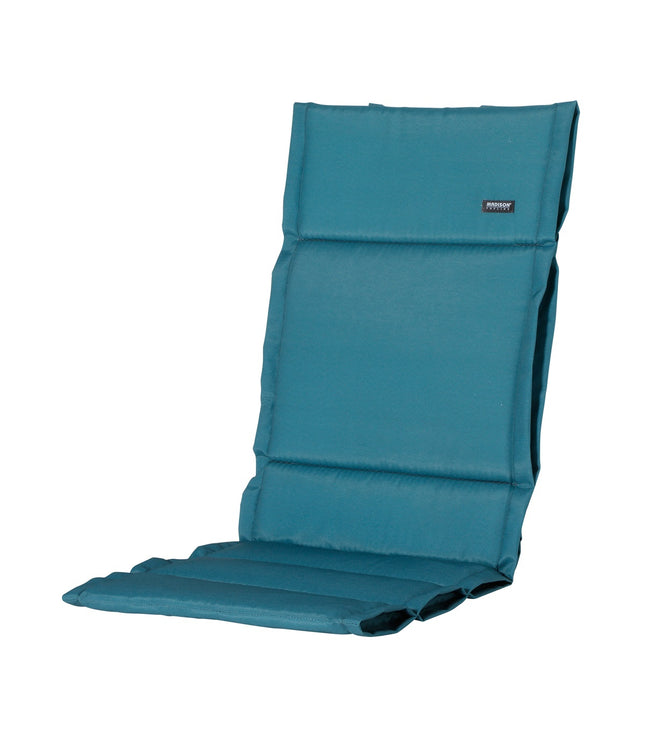 Kussen fiber de luxe ca.125x50cm Panama sea blue