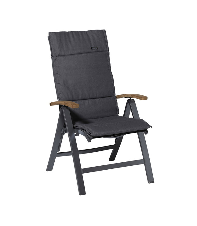 Kussen fiber de luxe ca.125x50cm Panama grey