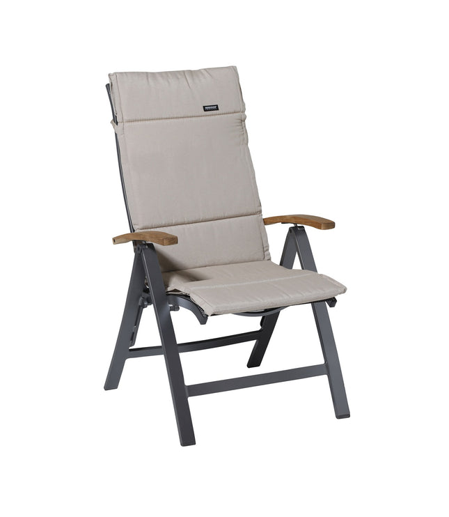 Kussen fiber de luxe ca.125x50cm Panama linnen