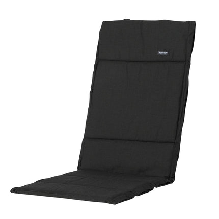Kissenfaser de Luxe ca.125x50 cm Rippe Schwarz