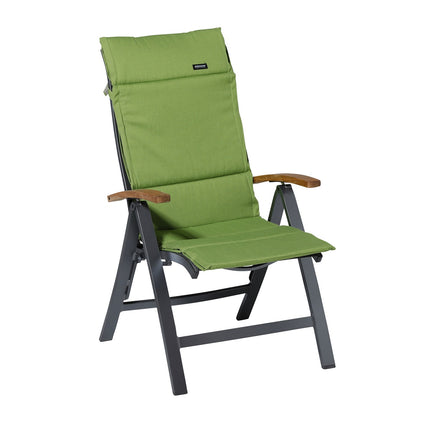 Kussen fiber de luxe ca.125x50cm Rib lime