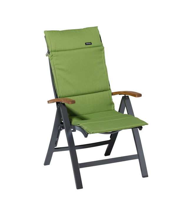 Kussen fiber de luxe ca.125x50cm Rib lime