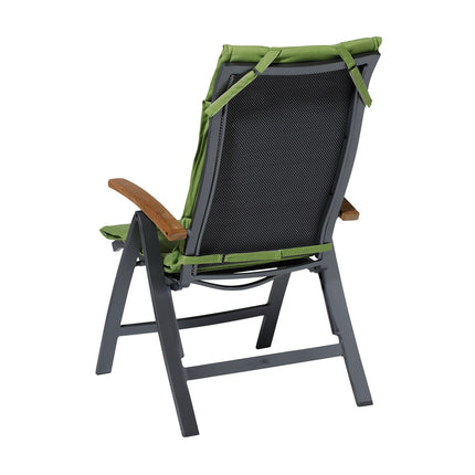 Kussen fiber de luxe ca.125x50cm Rib lime
