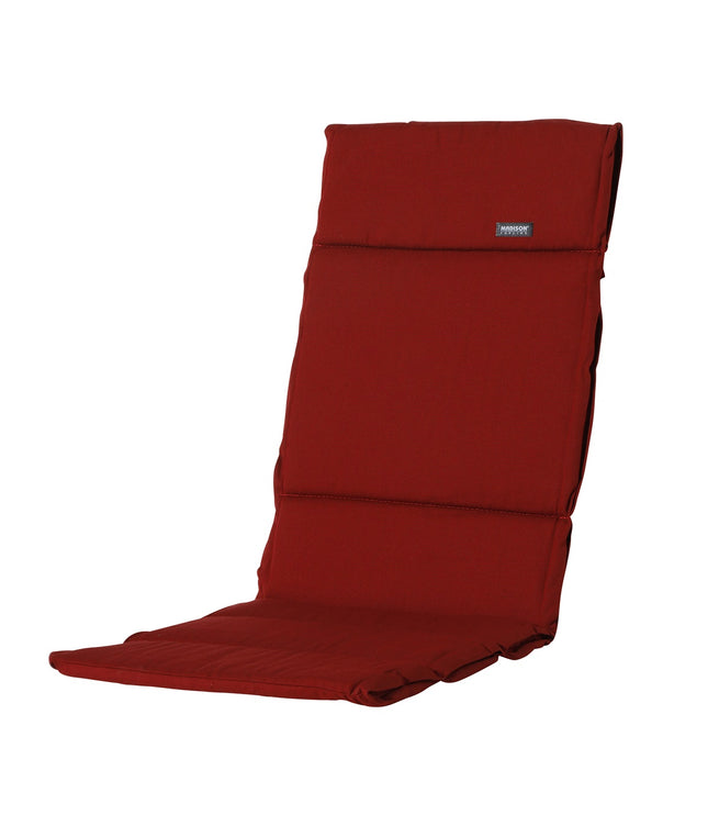 Kussen fiber de luxe ca.125x50cm Rib red