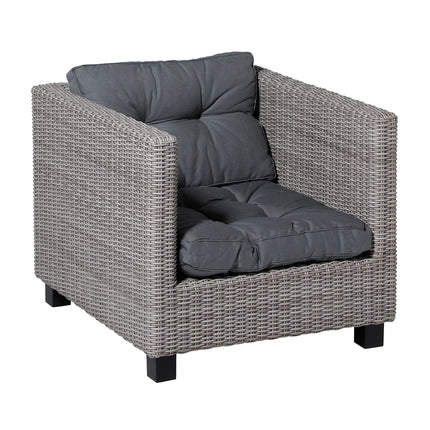 Florance zit ca.73x73cm Rib grey