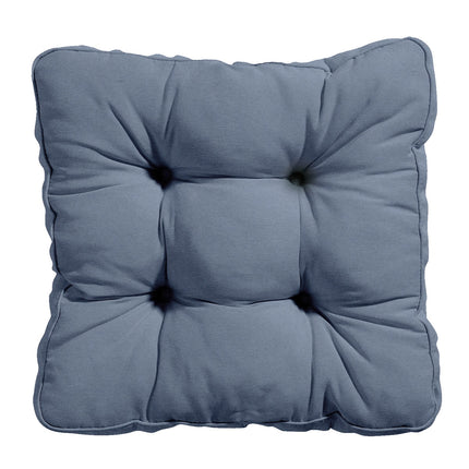 Florance kussen ca.47x47cm Panama safier blue