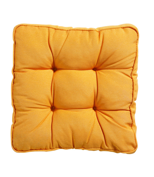 Florance kussen ca.47x47cm Panama golden glow