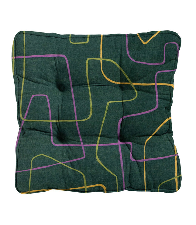 Florance kussen ca.47x47cm Joah green